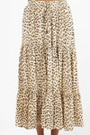 Alexia Skirt | Natural Leopard
