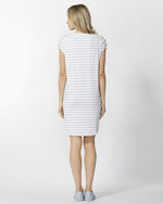 Ava Dress | Ocean Stripe