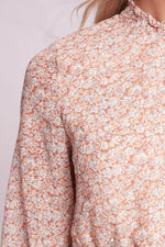 Halle Dress | Peach Floral