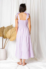 Olivia Midi Dress | Lavender