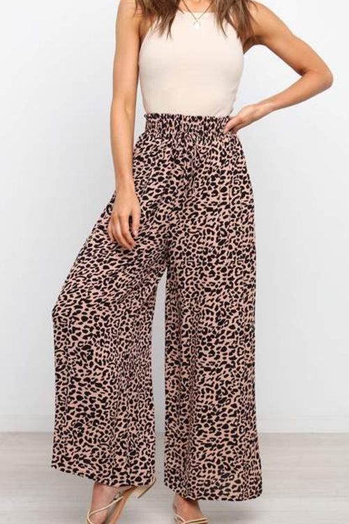 Sana Pants | Leopard